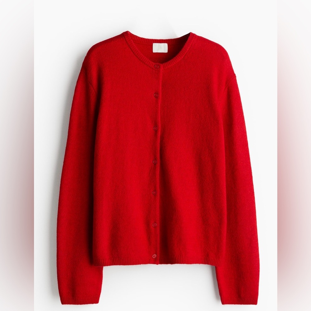 H&M Vibrant Red Women's Cardigan